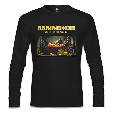 Rammstein - Liebe Ist Für Alle Da Siyah Erkek Sweatshirt