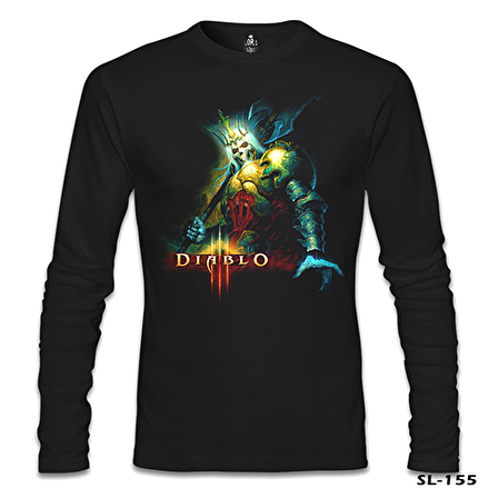 Diablo Siyah Erkek Sweatshirt