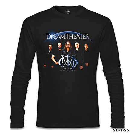 Dream Theater - Grup Siyah Erkek Sweatshirt