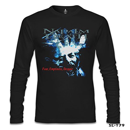 Napalm Death - Fear Emptiness Despair Siyah Erkek Sweatshirt