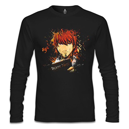 Death Note - The Book Siyah Erkek Sweatshirt