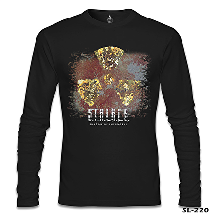Stalker Siyah Erkek Sweatshirt