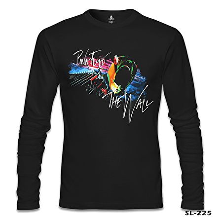 Pink Floyd - The Wall Siyah Erkek Sweatshirt