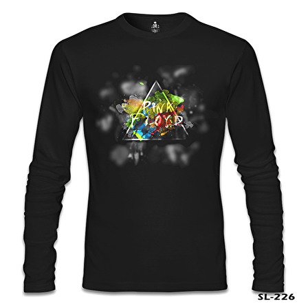 Pink Floyd Siyah Erkek Sweatshirt