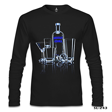 Absolute - Glass Siyah Erkek Sweatshirt