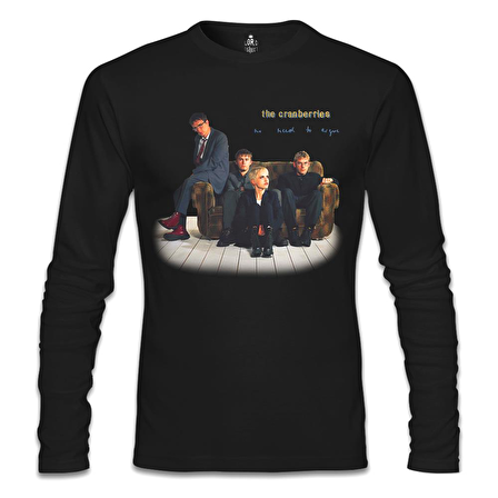 The Cranberries Siyah Erkek Sweatshirt