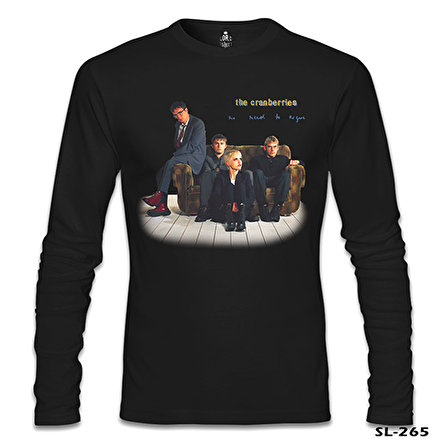 The Cranberries Siyah Erkek Sweatshirt