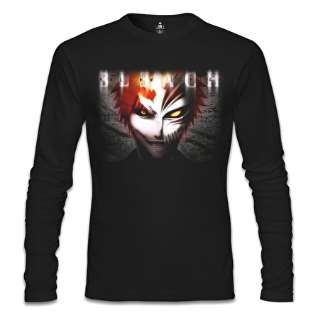 Bleach Siyah Erkek Sweatshirt