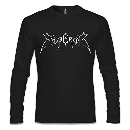 Emperor - Logo Siyah Erkek Sweatshirt