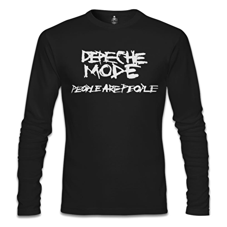 Depeche Mode - People are People Siyah Erkek Sweatshirt