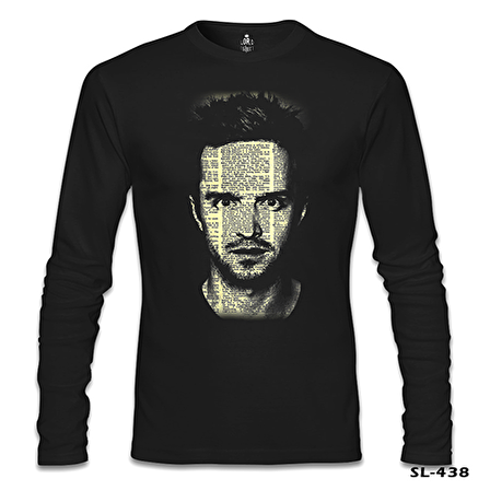 Breaking Bad - Jesse Siyah Erkek Sweatshirt