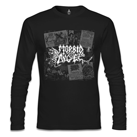 Morbid Angel - Logo Siyah Erkek Sweatshirt