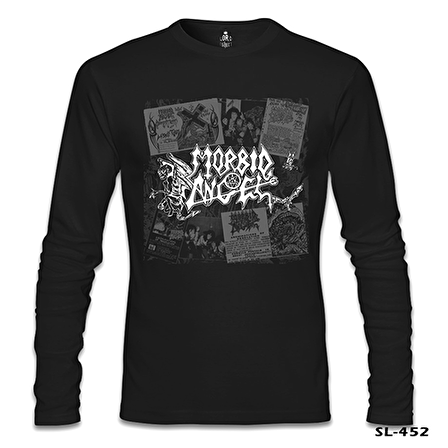 Morbid Angel - Logo Siyah Erkek Sweatshirt