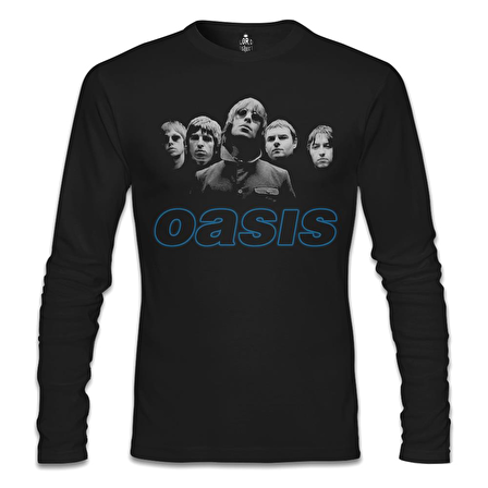 Oasis Siyah Erkek Sweatshirt