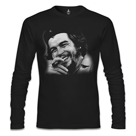 Che Guevara II Siyah Erkek Sweatshirt