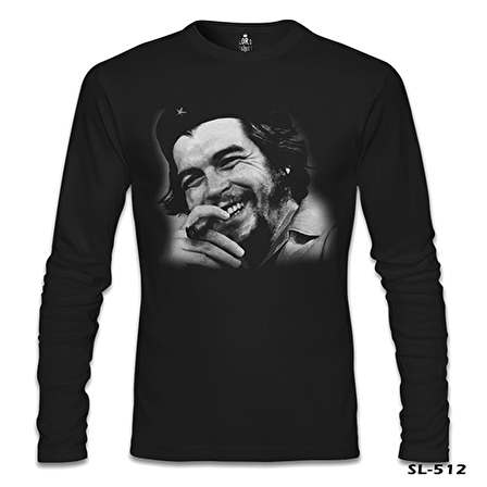 Che Guevara II Siyah Erkek Sweatshirt