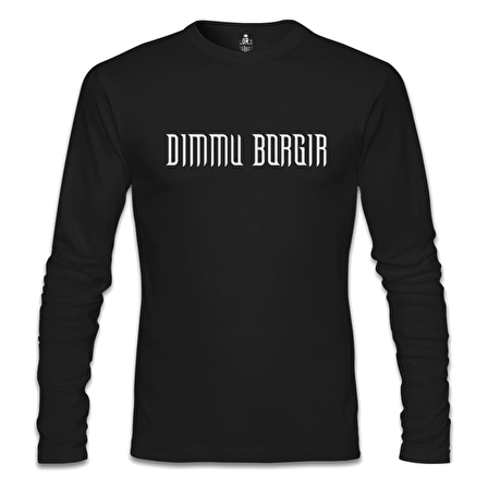 Dimmu Borgır - Logo Siyah Erkek Sweatshirt