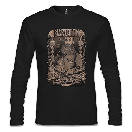 Mastodon 2 Siyah Erkek Sweatshirt