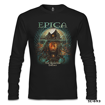 Epica - The Quantum Enigma Siyah Erkek Sweatshirt