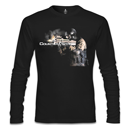 Counter Strike 2 Siyah Erkek Sweatshirt