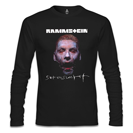 Rammstein - Sehnsucht Siyah Erkek Sweatshirt