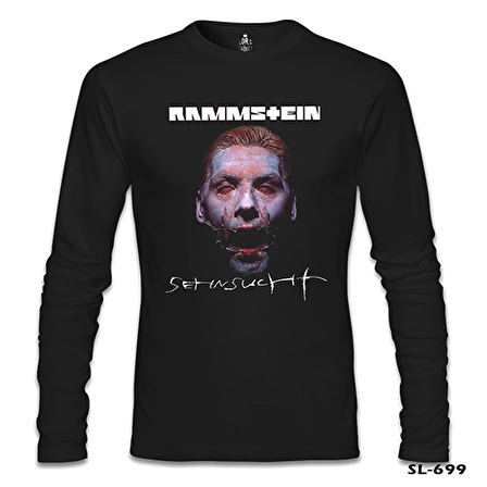 Rammstein - Sehnsucht Siyah Erkek Sweatshirt