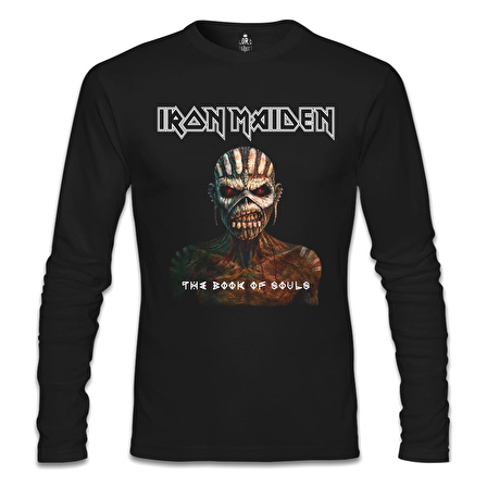 Iron Maiden - The Book of Souls Siyah Erkek Sweatshirt