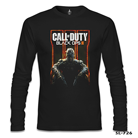 Call of Duty - Black Ops 3 Siyah Erkek Sweatshirt