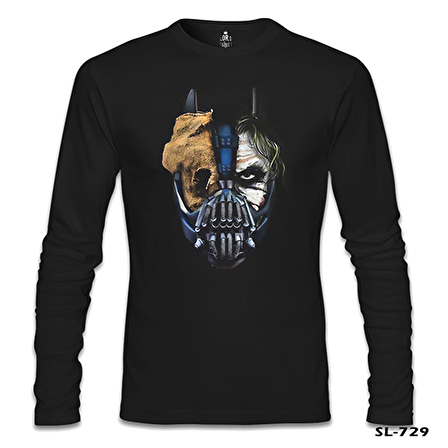 Joker Triology Siyah Erkek Sweatshirt
