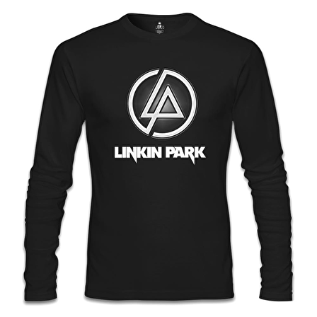 Linkin Park - Logo 3 Siyah Erkek Sweatshirt