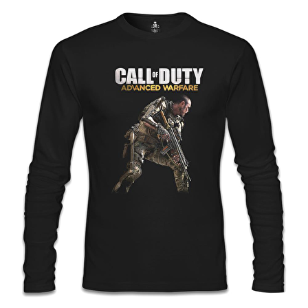 Call of Duty - Advanced Warfare Siyah Erkek Sweatshirt