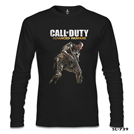 Call of Duty - Advanced Warfare Siyah Erkek Sweatshirt