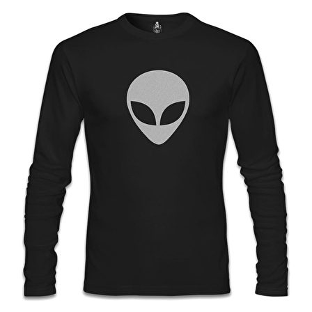 Alien Siyah Erkek Sweatshirt