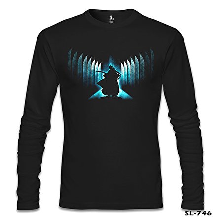 Bleach - Byakuya Kuchiki Siyah Erkek Sweatshirt