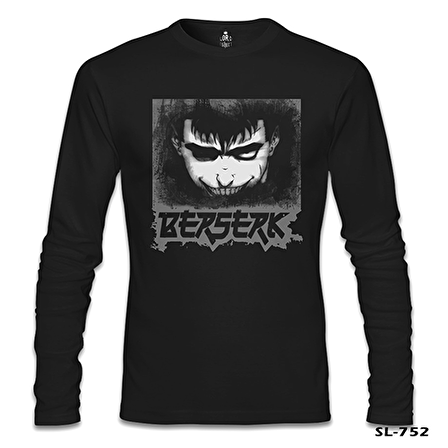 Berserk - Gatsu Siyah Erkek Sweatshirt