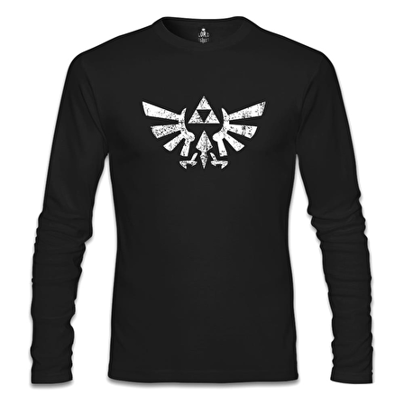The Legend of Zelda Siyah Erkek Sweatshirt