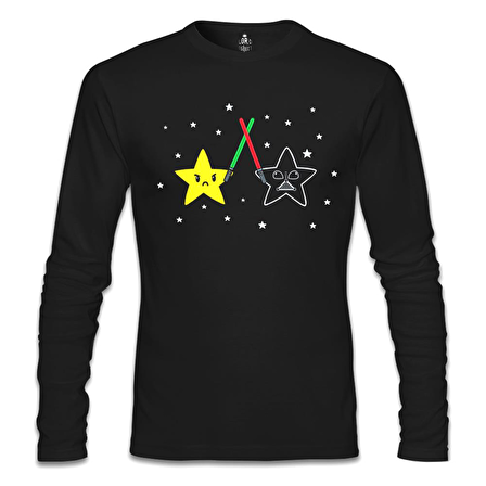 Real Star Wars Siyah Erkek Sweatshirt