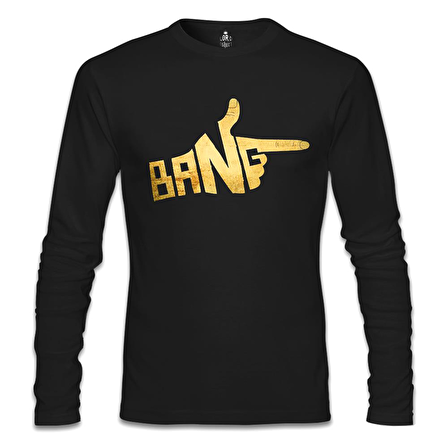 Bang Siyah Erkek Sweatshirt