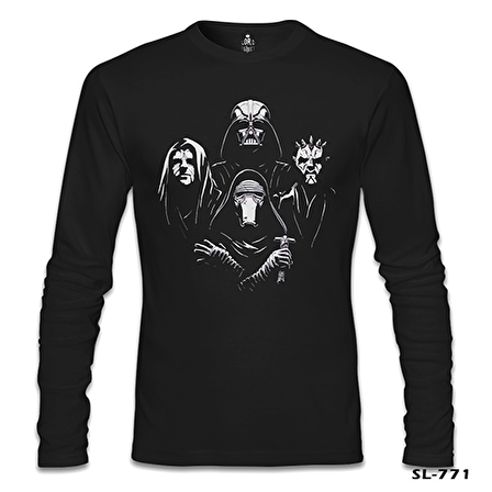 Star Wars - Kings Siyah Erkek Sweatshirt