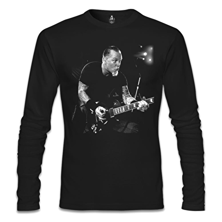 Metallica - James Solo Siyah Erkek Sweatshirt