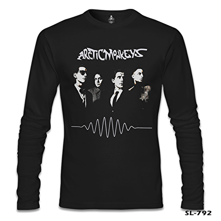 Arctic Monkeys - Band Siyah Erkek Sweatshirt