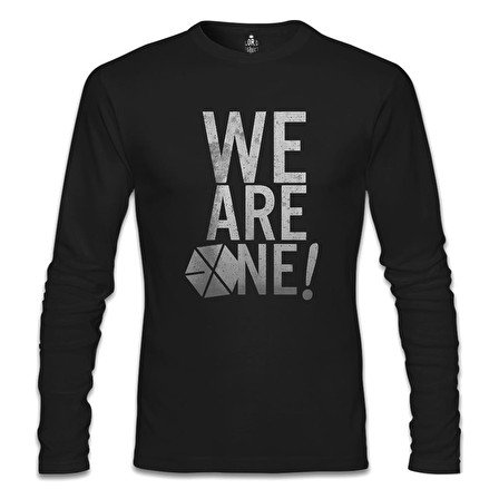 EXO - We are One Siyah Erkek Sweatshirt