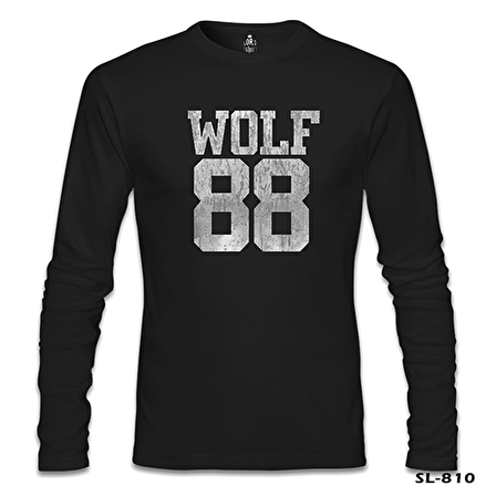 EXO - Wolf 88 Siyah Erkek Sweatshirt