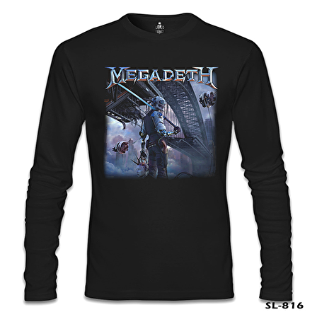 Megadeth - Dystopia Siyah Erkek Sweatshirt