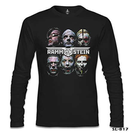Rammstein - Sehnsucht Grup Siyah Erkek Sweatshirt