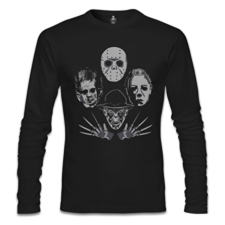 Kings of Horror Siyah Erkek Sweatshirt