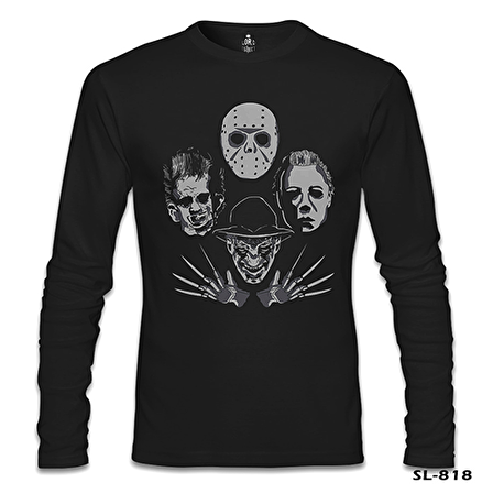 Kings of Horror Siyah Erkek Sweatshirt