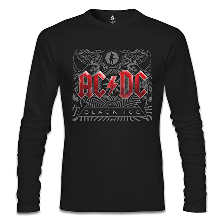 AC DC - Black Ice Siyah Erkek Sweatshirt