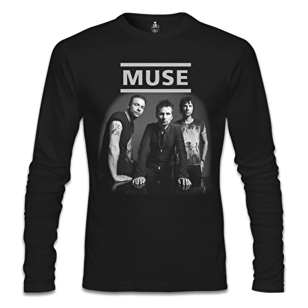 Muse - All Siyah Erkek Sweatshirt