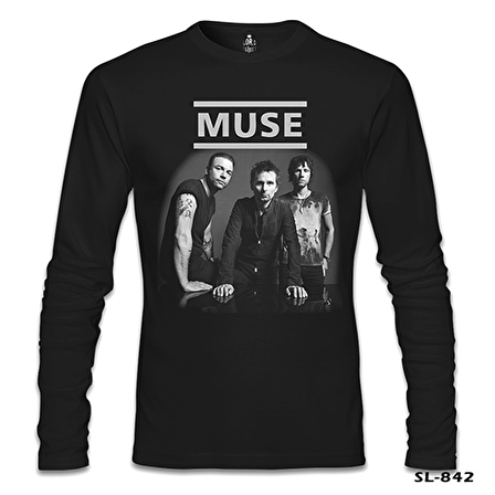Muse - All Siyah Erkek Sweatshirt